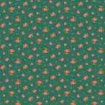 Bloemen op turquoise ondergrond