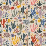 Cloud 9 cactussen op een cr&egrave;me ondergrond