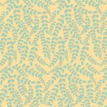 Gele ondergrond met kleine blaadjes