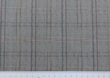 Grijs geweven stof met ruit