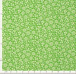 Tilda groene ondergrond met witte bloemen en takjes