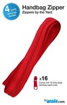 ByAnnie 4 yards Hot Red
