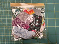 Scrapzakje met Moderne quiltstoffen