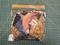 Scrapzakje met Klassieke quiltstoffen