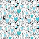 Purrfect Cats Hearts and Cats