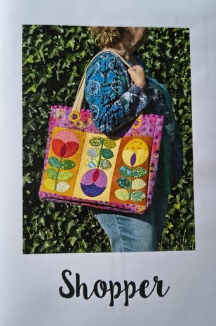 Mallenset en patroon voor het maken van deze toffe shopper