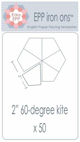 EPP Iron Ons 2 inch 50 60&deg; kite