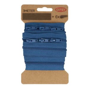 Spiraalrits Gedekt Blauw