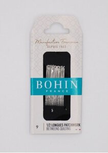 Bohin 9 - 1/2 Longues Patchwork - Betweens Quilting