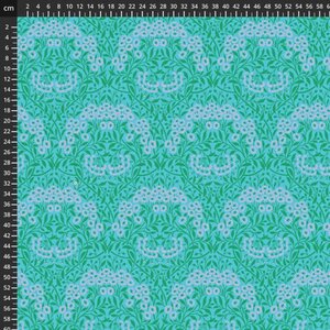 Kaffe Fassett Morrison Michaelmas Daisy Aqua