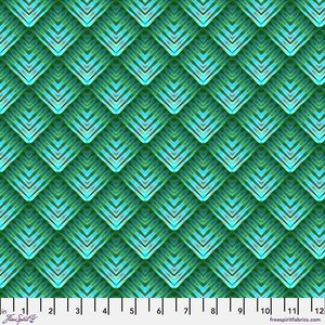 Free Spirit Billy Reue groen met blauw