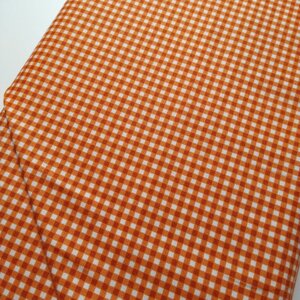 Oranje ruitjes