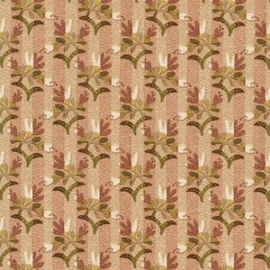 Zandkleurige ondergrond met bloemen print 