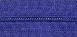 Spiraalrits nylon 5 meter kobaltblauw met 10 ritsschuivers maat 3