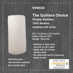 The Quilters Choice Simply Bamboo