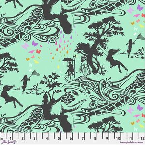 Tula Pink Prince Charming Sweetmint